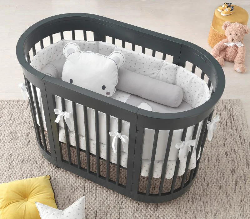 Culla-lettino ovale Olallà