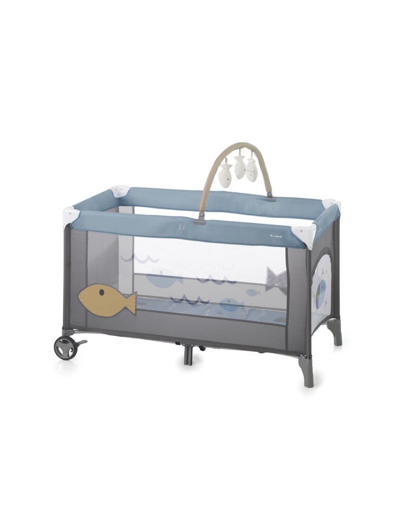 Culla da viaggio One level Toys Lazuli blu