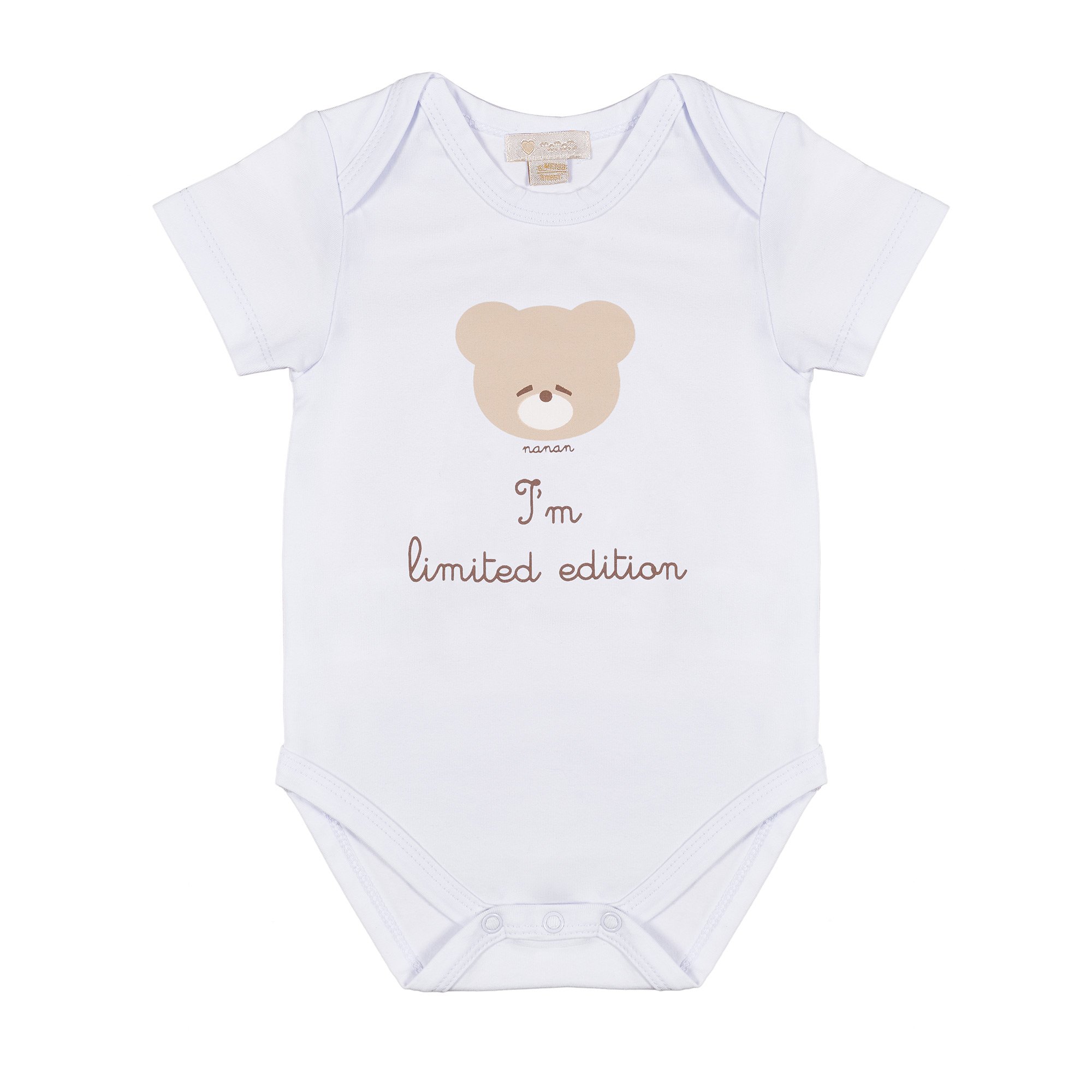 Body "La mamma mi ha fatta bellissima" Rosa 01M