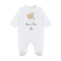 Nanan Tutina "Mum + Dad=Me" bianco 03M