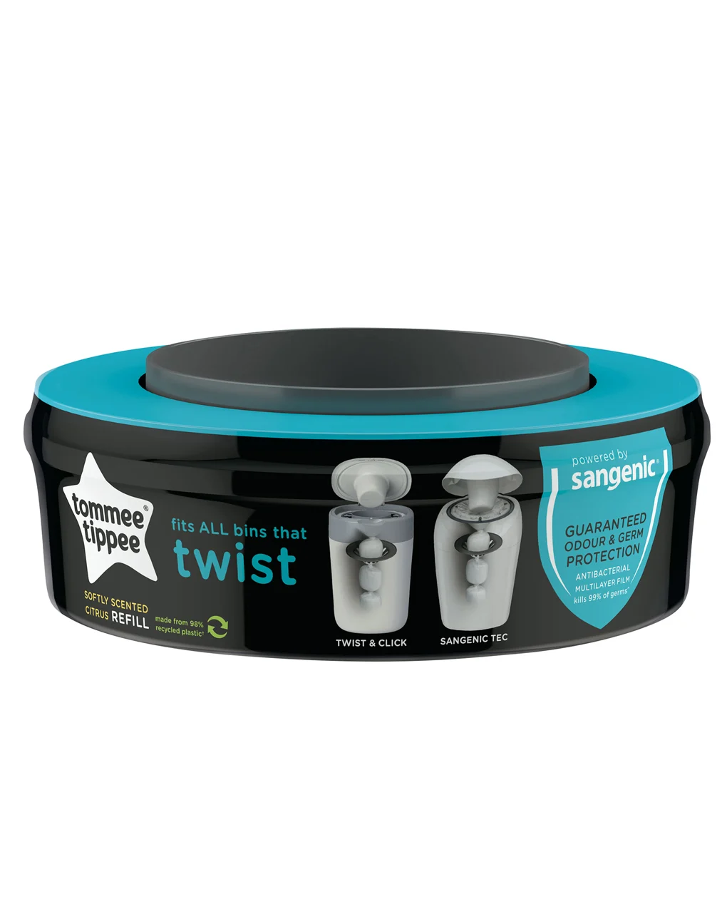 Tommee Tippee Ricarica Mangiapannolini Twist & Click