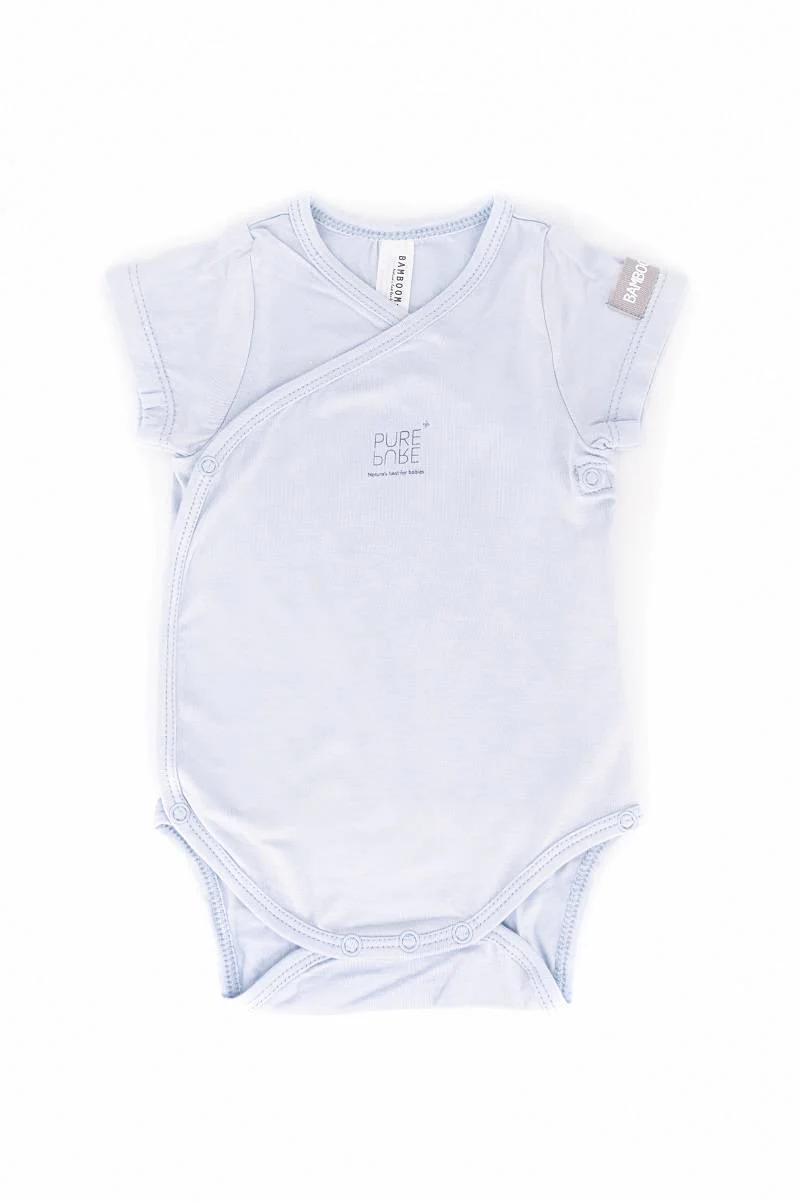 Bamboom Body bambino maniche corte - AZZURRO