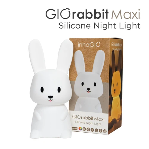 INNOGIO Luce notturna in silicone Coniglietto Maxi