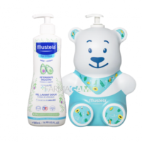 mustela Orsetto copriflacone + Detergente delicato 500ml