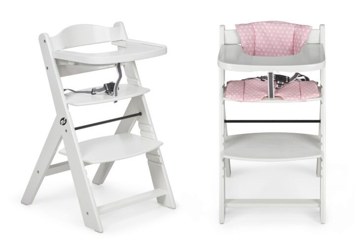 MS Seggiolone bambino in legno pieno